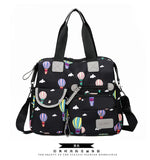 Autumn Hot Air Balloon Print Cross Bag Set Shoulder Handbag