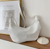 Casual PU Dumpling Bag Large Capacity Fold Crossbody Handbag