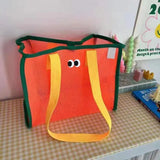 Women's Large Capacity Mesh Beach Tote Bag