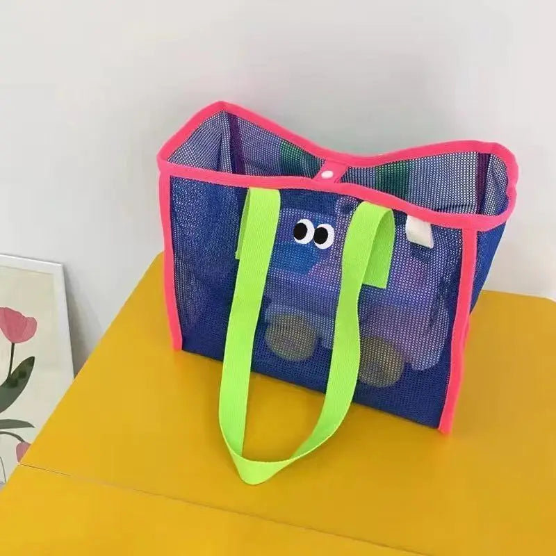 Women's Large Capacity Mesh Beach Tote Bag