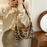 Women's Chain Shoulder Bag Casual Underarm Bag