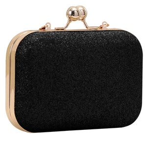 Women's Bling Evening Party Handbag with Chain
