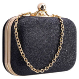 Women's Bling Evening Party Handbag with Chain