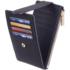 RFID Anti-Theft Card Bag Double Fold Wallet
