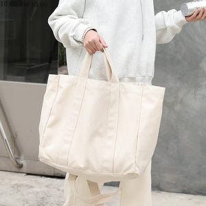 Women's Casual Art Canvas Shoulder Bag Handbag Retro Large Capacity Tote Bag