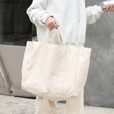 Women's Casual Art Canvas Shoulder Bag Handbag Retro Large Capacity Tote Bag
