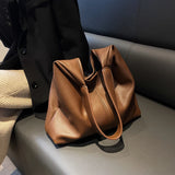 Women's Casual Leather Shoulder Bag Set