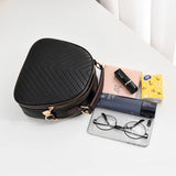 Women's Round Handbag Large Capacity Shoulder Bag