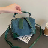 Women's Suede Shoulder Bag, High-Quality Handbag Series