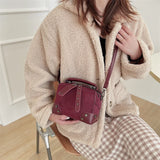 Women's Suede Shoulder Bag, High-Quality Handbag Series