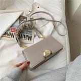 Women's Fold Portable Small Square Bag Crossbody Shoulder Bag