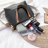 Women's High-Capacity Shoulder Bag Multi-Function Handbag