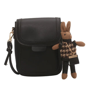 Mini Cross-body Mobile Phone Shoulder Bag Women's PU Leather Clutches