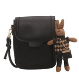 Mini Cross-body Mobile Phone Shoulder Bag Women's PU Leather Clutches