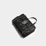 Diamond Belt Bag for Women, Small Chain Messenger Bag, Large Capacity Handbag