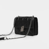 Diamond Belt Bag for Women, Small Chain Messenger Bag, Large Capacity Handbag