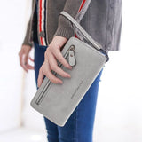 Women's Long Zipper Wallet Large Capacity Multi-function Mobile Wallet