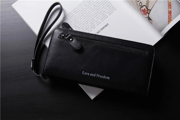 Women's Long Zipper Wallet Large Capacity Multi-function Mobile Wallet