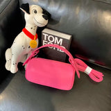 Women's Candy Portable Hand Bag Zipper One-Shoulder Diagonal Bag