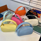 Women's Candy Portable Hand Bag Zipper One-Shoulder Diagonal Bag