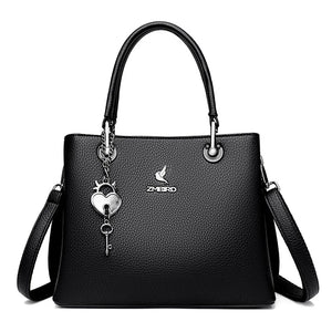 Soft Leather Shoulder Bag Women's Handbag