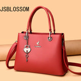 Soft Leather Shoulder Bag Women's Handbag
