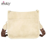 Leopard Print Messenger Bag Retro Hit Shoulder Bag