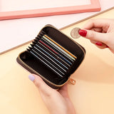 Embroidered Canvas Short Bag Women's Purse