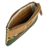 Women's Printed Nylon-Polyleather Purse for Daily Use
