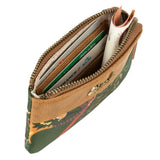Women's Printed Nylon-Polyleather Purse for Daily Use