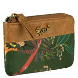 Women's Printed Nylon-Polyleather Purse for Daily Use