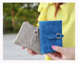 Women's Frosted Leaf Mini Pocket Wallet