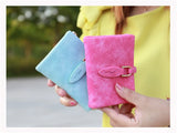 Women's Frosted Leaf Mini Pocket Wallet