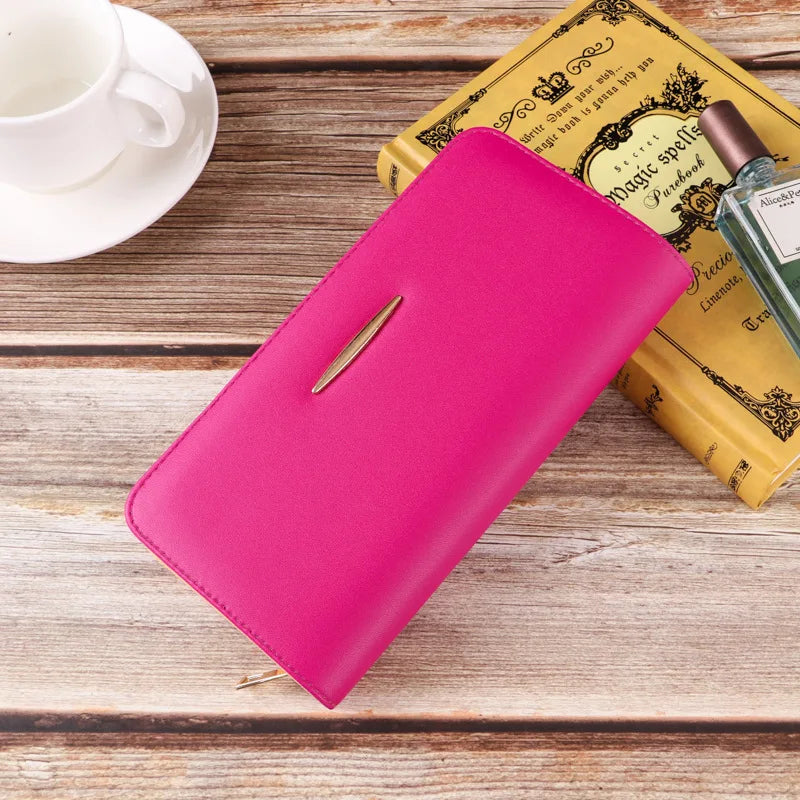 Long High-capacity Women's Handbag Zipper Mobile Phone Bag