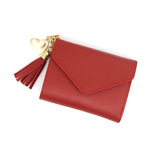 Women's Small Tassel Handbag Wallet Purse