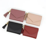 Women's Small Tassel Handbag Wallet Purse