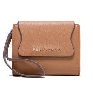 Women's Short Purse Small Fresh Zipper Wallet Large Capacity