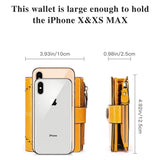Women's Short Wallet Oil Wax Cow Leather RFID Anti-Theft Wallet