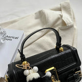 Women's Shoulder Bag Messenger Bag Fur Pendant Shopper's Purse