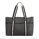 Women's Nylon Shoulder Handbag Large Capacity Travel Shopping Beach Bag