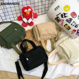 Women's Canvas Shoulder Bag Casual Messenger Bag