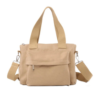 Women's Canvas Shoulder Bag Casual Messenger Bag