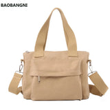 Women's Canvas Shoulder Bag Casual Messenger Bag