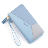 Women's Tassel Clutch Wallet Large Capacity Mobile Phone Bag