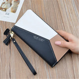 Women's Tassel Clutch Wallet Large Capacity Mobile Phone Bag