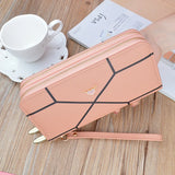 Women's Long Zipper Wallet Clutch Phone Bag Multiple Colors