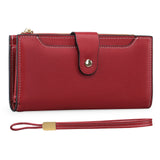 RFID Long Wallet Large Capacity Women's Zipper Bag