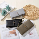 Women's High-Capacity Multifunctional Wallet Buckle Long Portable Belt Wallet