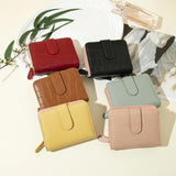 Stone Pattern Short Women's Wallet Multifunctional Student Wallet