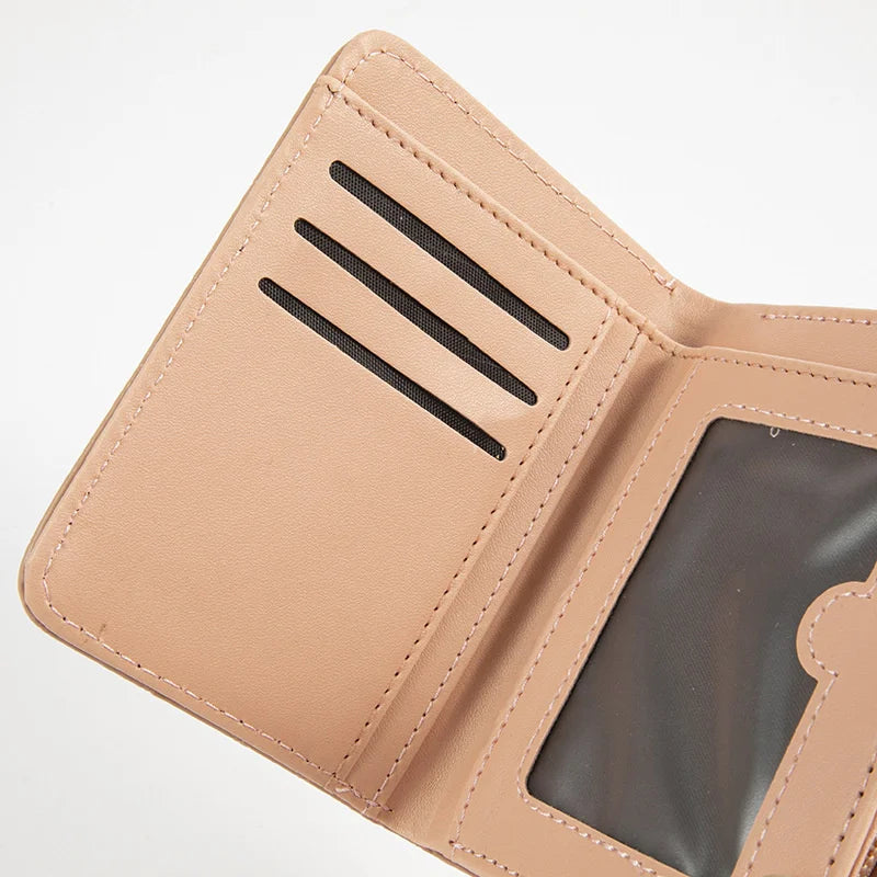 Stone Pattern Short Women's Wallet Multifunctional Student Wallet